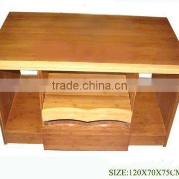 Solid Bamboo Computer Desk Table