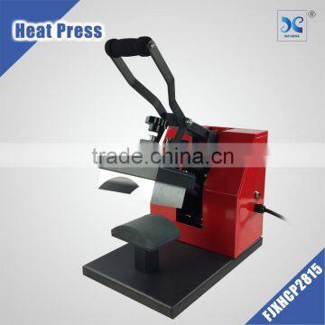 auto open cap heat press machine