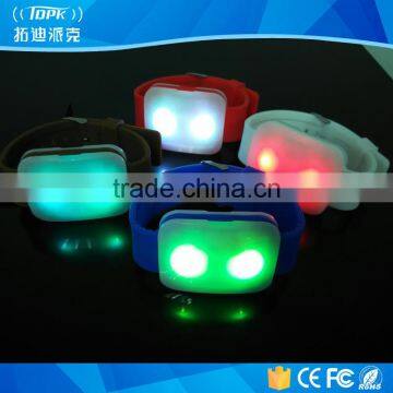 Flashing light for party event radio led bracelet