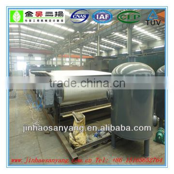 PBF type vacuum filtration machine for food industry dewatering