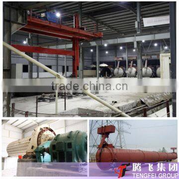 300000M3/year autoclaved aerated concrete panel production line