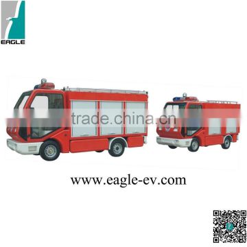 Red color Electric fire truck