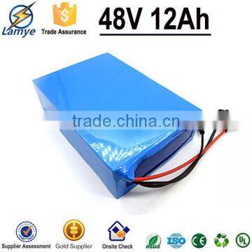 Factory Price Customs3.7V 18650 Cell 6P13S Li-ion Battery Pack 48V 12ah for Electric Vehicle E Bike photo-4