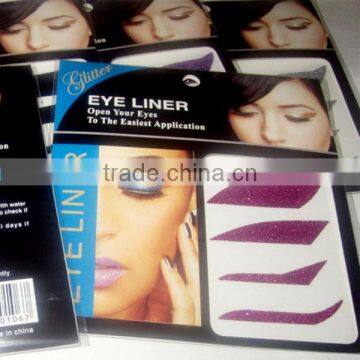 Non-toxic Glitter Eye liner Tattoo Sticker