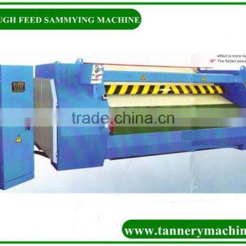 Italy Quality 3200mm Cow Leather Double Blade or Double Felt Sammying and Setting Out Machine photo-6