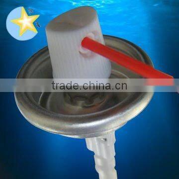 rubber spray aerosol valve