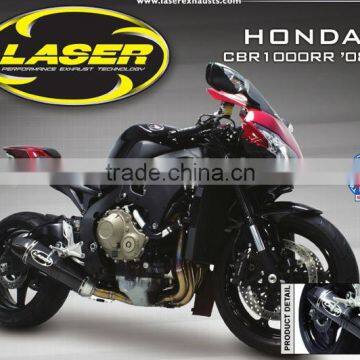 For Honda CBR1000RR 2008 Motorcycle Exhaust Pipe LASER WORKS Full system incl. Hotcam2