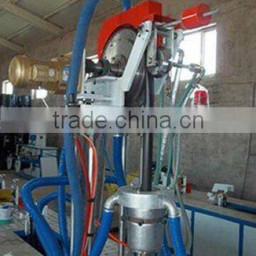 China Double layer co-extruders labyrinth type drip irrigation belt machine