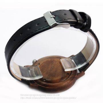 Unisex Wood Watches for Men and Women Quartz Wooden Watches photo-5