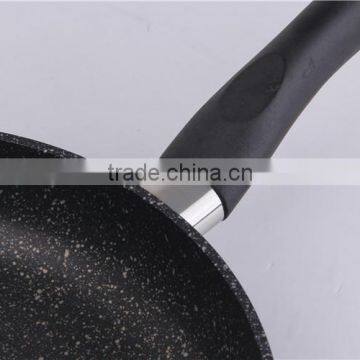 Non-Stick Marble Ceramic Coating Frying Pan With Bakelite Handle photo-4