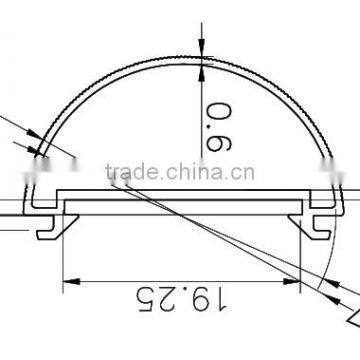 aluminium led strip bar/led rigid bar aluminium profile led strip bar/aluminium led lighting profile of strip
