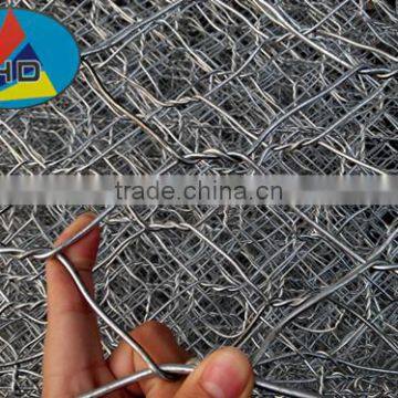 hot-dipped galvanized Heavy Hexagonal Gabion Box for Flood Control