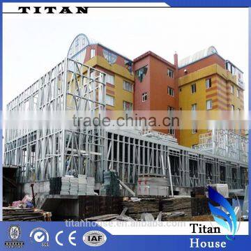 Steel Frame Structure Prefab Apartment Building