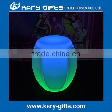 Unique Triangle Shape Led Stools Triangle Bar Stool With Rgb Led Light photo-2