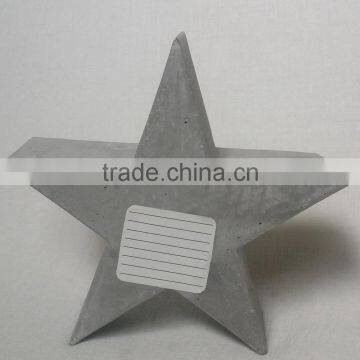 garden stone star decoration