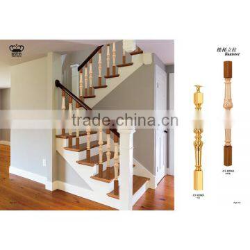 Luxury Design Indoor Color Coated Aluminum Stair Baluster photo-3