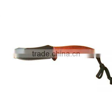 OEM Handmade Wood Handle Small Fixed Blade Straight Knife,multi Function Outdoor Knife photo-3