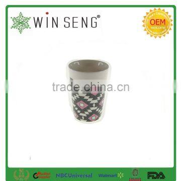 Tall Porcelain Coffee Tea Cup With Ring photo-3