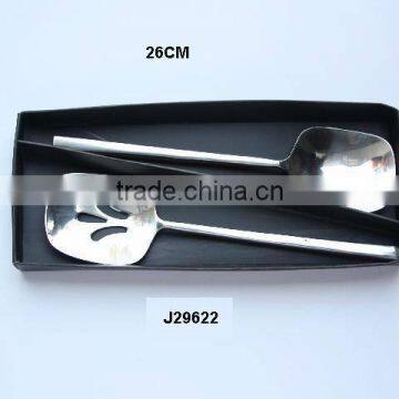 Mirror Polished Salad Set Made in Steel photo-1