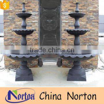 Garden supplies 3 tierd outdoor cast iron water fountain NTIF-012Y