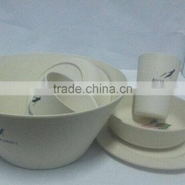 Funky Conventional Best Design Bamboo Fiber Tableware Set photo-3