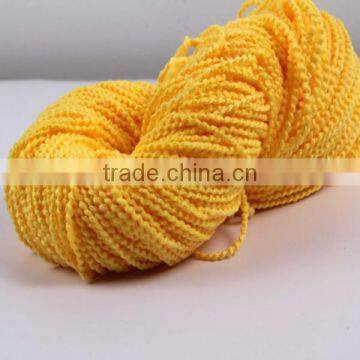 100% Polyester Fancy TT Yarn 2S/3ply Anti-pilling for Doll Hair
