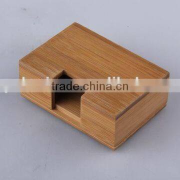 separable rectangular bamboo name card box