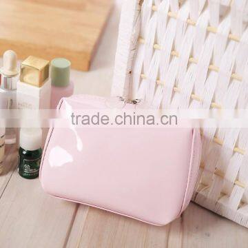 Lovely Princess Pink Carry Makeup Bags PU Cosmetic Bag Toiletry Bag photo-2
