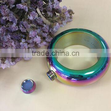 Stainless Steel Rainbow Bracelet Flask photo-3