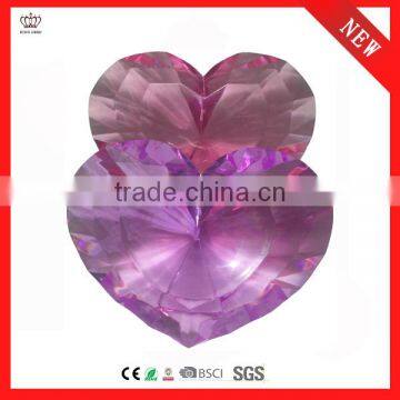 2014 dongguan acrylic decorative heart shaped indian wedding & thanksgiving gift