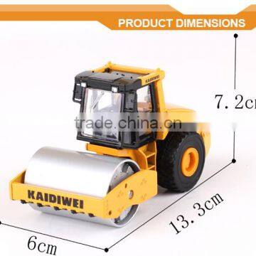 1:50 Single Drum Roller Road Diecast Part Model Engines Die Cast Model Car for Kids photo-5