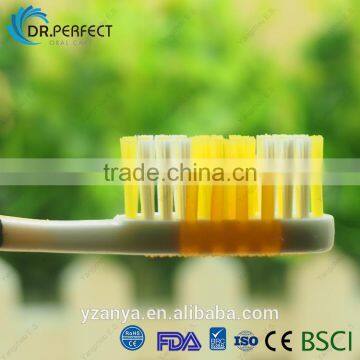 Dental Care Rubber Bristle Rubber Handle With Cleaner Adult Toothbrush photo-4