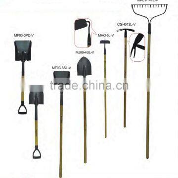 Agricultural Tools, New Style, wide range of option, fiberglass/wood handle, agriculture shovels