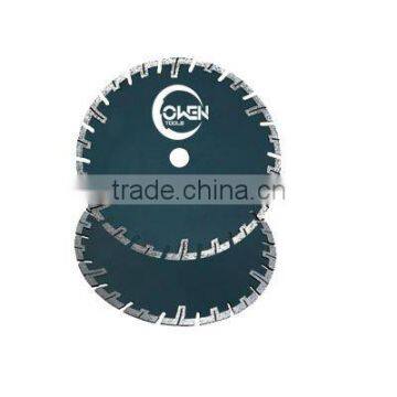 Cold-Pressed Segmented Saw Blade With T Type Protective Segment