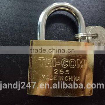 Guangzhou Supplier Brass Padlock with The Keys