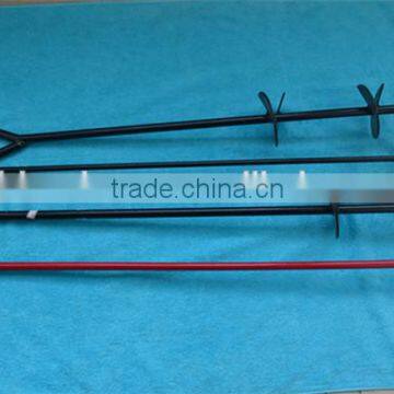 Screw in Ground Anchor 3/4" x 36" w/ 4" & 6" Helices Galvanized photo-4