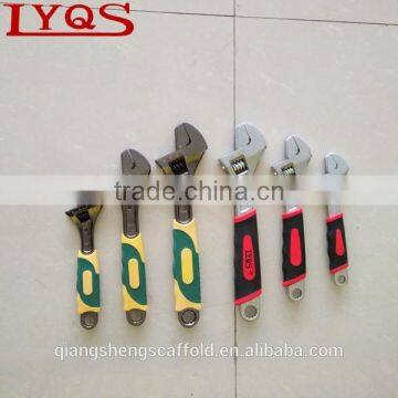 Drop Forged Carbon Steel Adjustable Handle Wrenches for Industrial Used photo-2