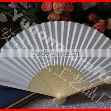 High Quality DIY Bamboo Paper Fan for Gift photo-3