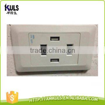 2016 New Fashion Wall Socket With USB Port photo-2