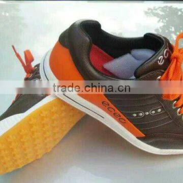 OEM customized cheap hot sale leather Golf Shoes