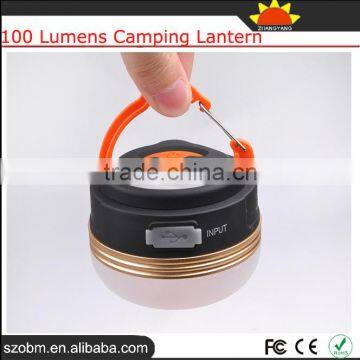 Soshine 100 Lumen 3 Mode Magnetism Small Rechargeable Led Camping Lantern With USB photo-2