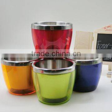 Hot Sale 1.0L Colored Small Stainless Steel Ice Buckets for Bar photo-4