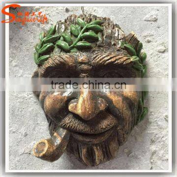 Songtao Chinese Factory Customize Artificial Human Tree Face Masks photo-3