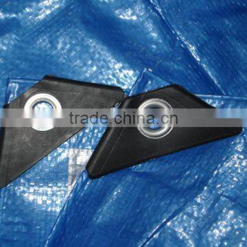 Factory Pirce PE tarpaulin with Aluminum Eyelets, PE tarpaulin with Reinforced Corner