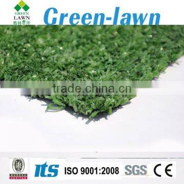 fibrillated yarn stadium project artificial turf for golf ,tennis grass --G003