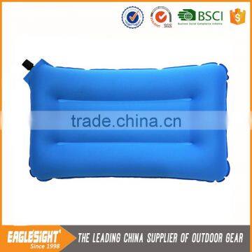 Factory Manufacture Potable Foldable Camping Inflatable Air Pillow