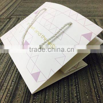 china facny cheap high quality paper gift bags with handles