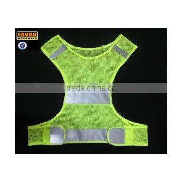 fluorescence reflective tapes hi-vis summer men's mesh vest