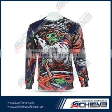 Custom sweatshirts and hoodies for men stiching with bright color