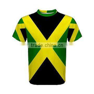 Wholesale Top Custom Cheap 100% Polyester Sublimation Sportwear Pattern Football Men T Shirt photo-4